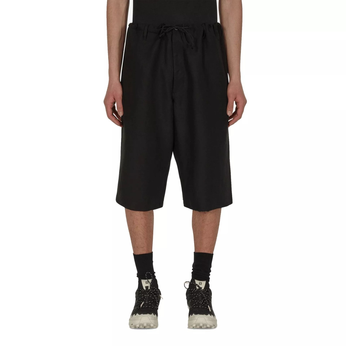 Pantaloni Maison Margiela Blend Linen Bermuda Shorts - Img 2