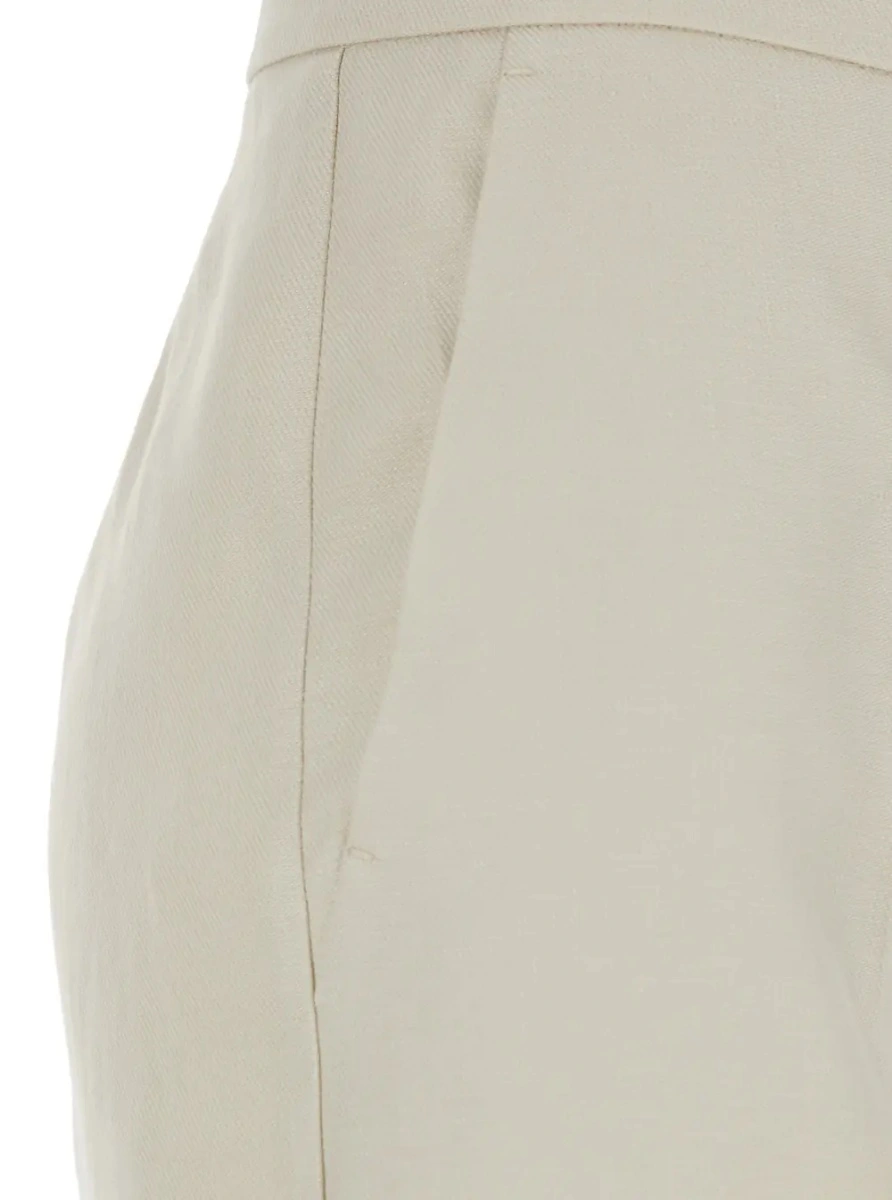 Pantaloni Max Mara bej din in - Img 3