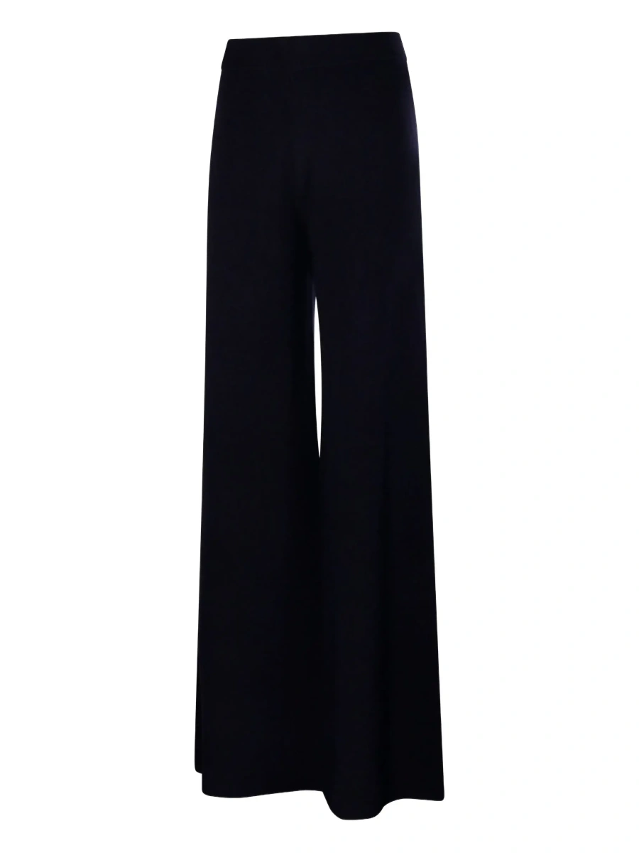 Pantaloni Max Mara negri din lana 'BALDO' - Img 5