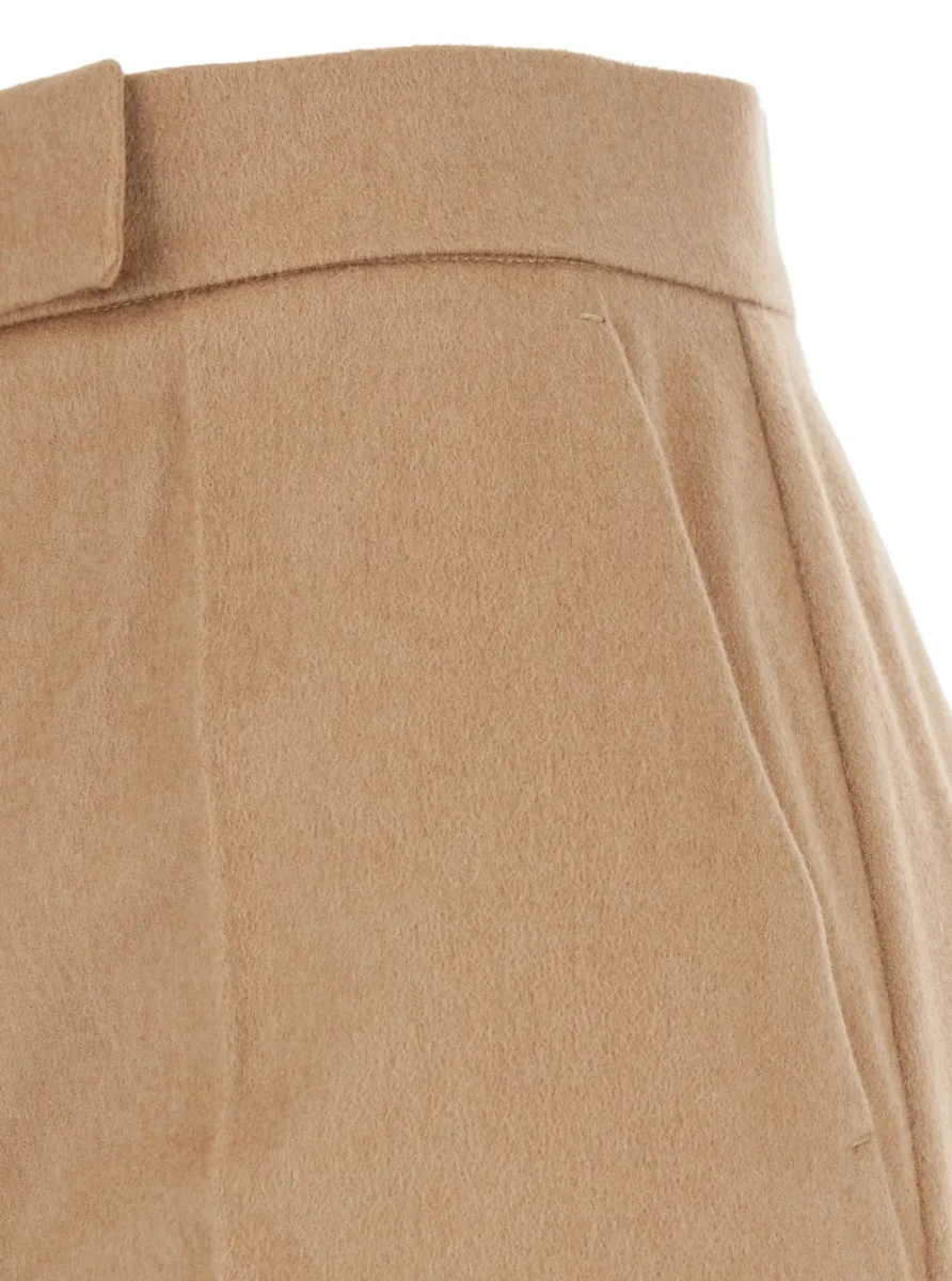 Pantaloni MAX MARA Pants MXMFILATO in Fabric and beige unisex - Img 3