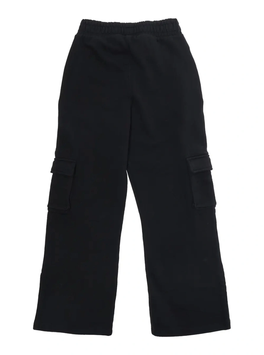 Pantaloni Off-White negri din bumbac - Img 2