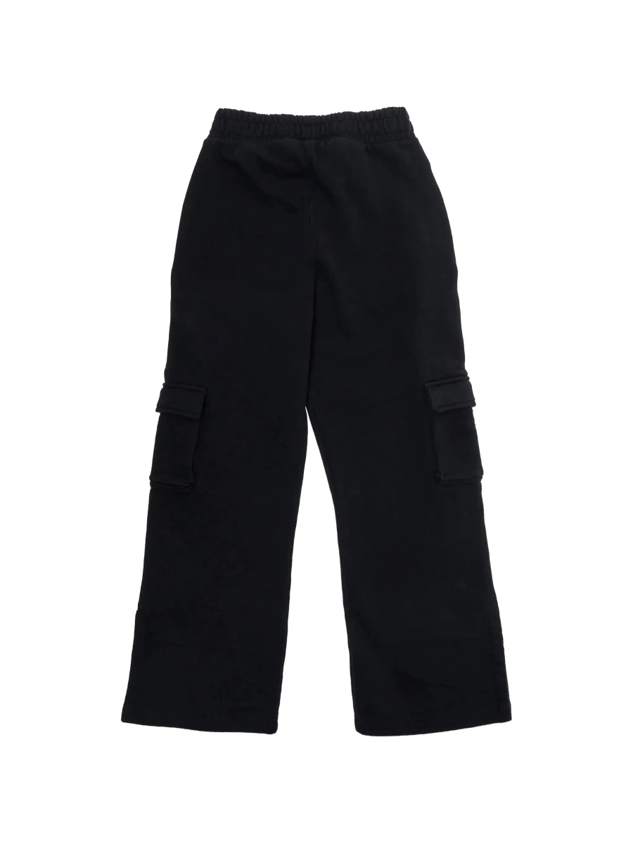 Pantaloni Off-White negri din bumbac - Img 4