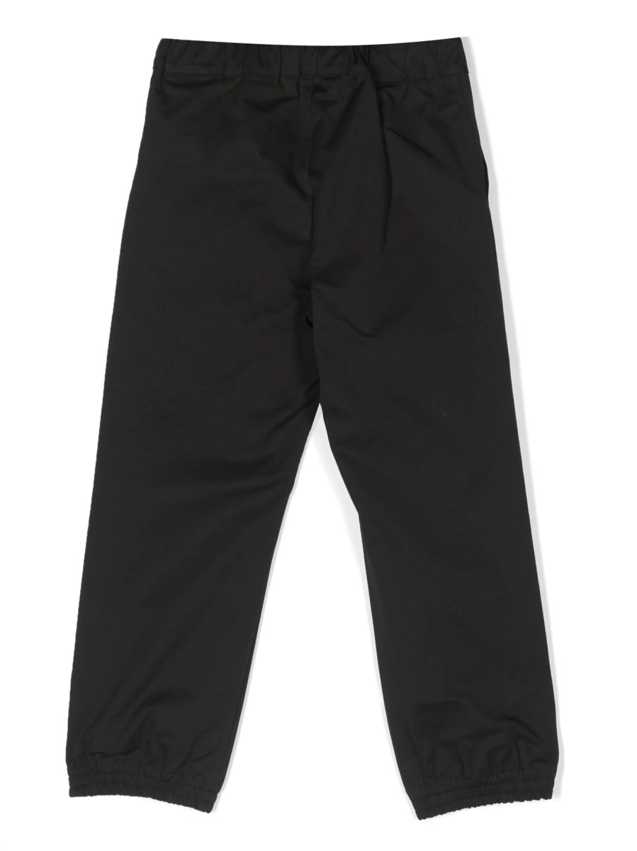 Pantaloni Palm Angels negri din spandex/elastan si bumbac - Img 2