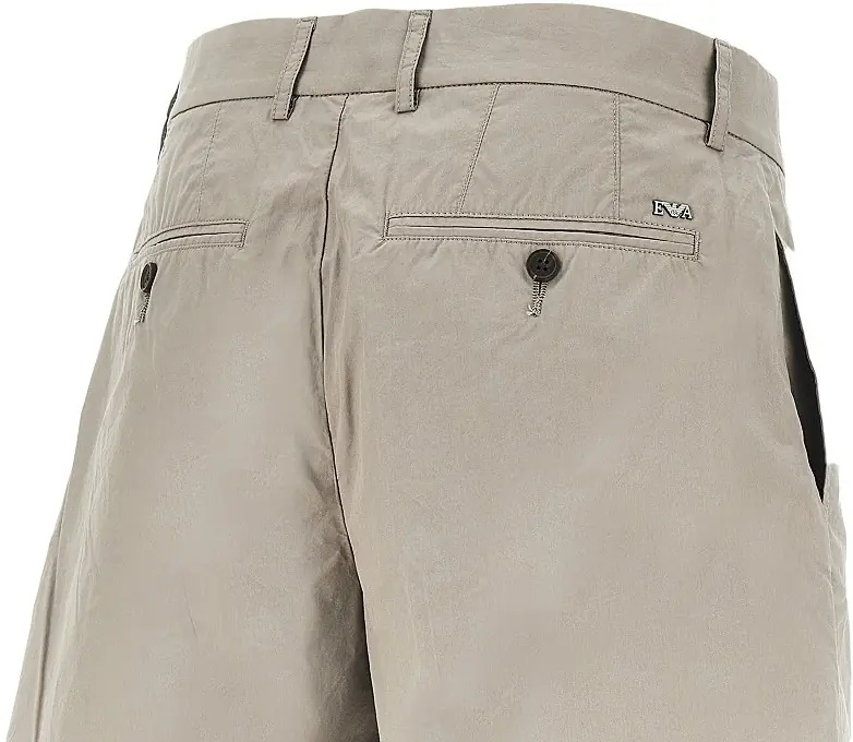 Pantaloni Pima cotton shorts with dart - Img 4