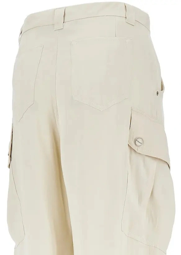 Pantaloni Pinko din twill - Img 4