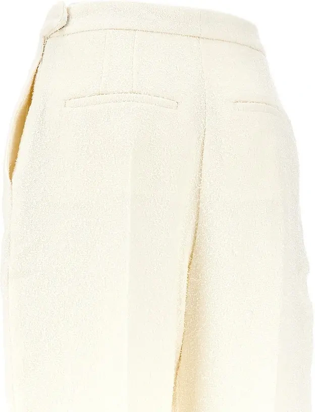 Pantaloni Sculptural bouclé pants - Img 4