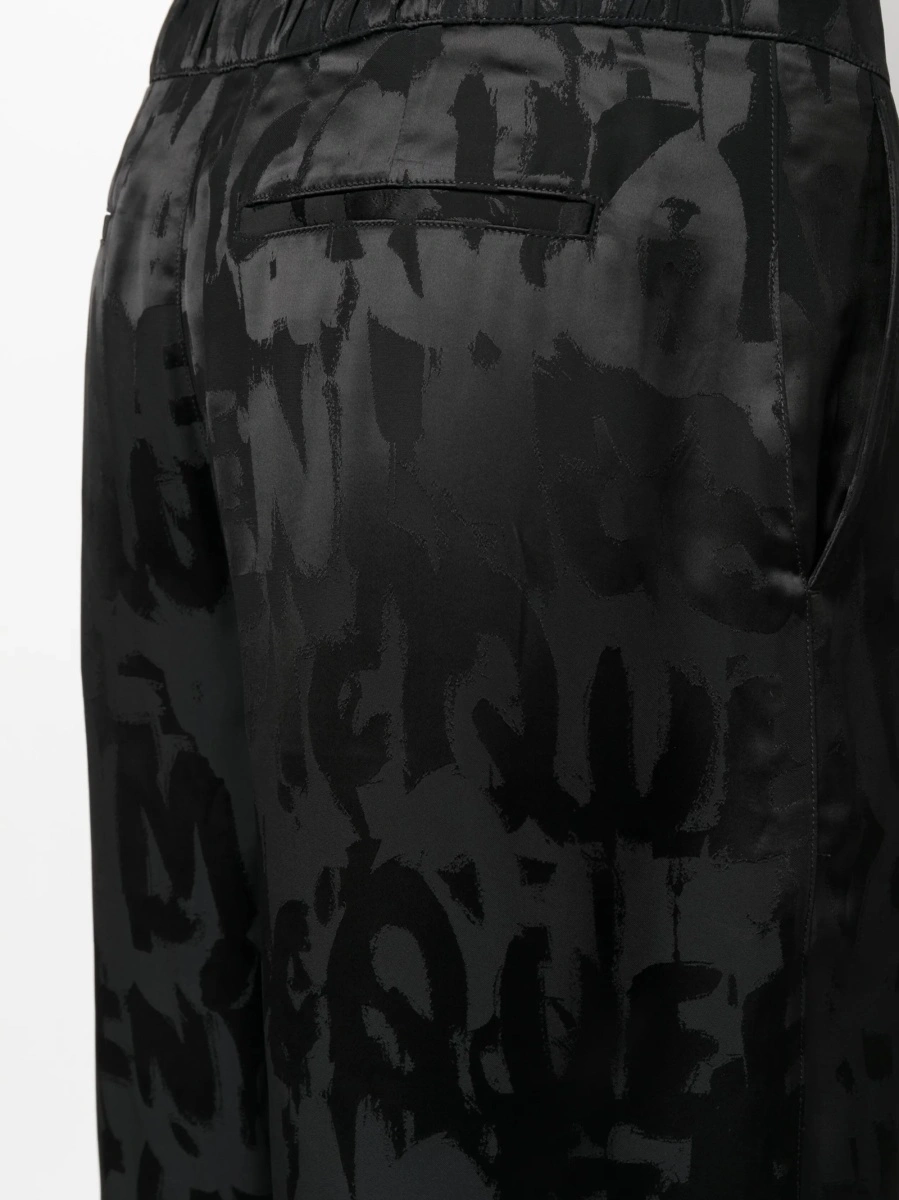 Pantaloni scurti Alexander McQueen negri - Img 5