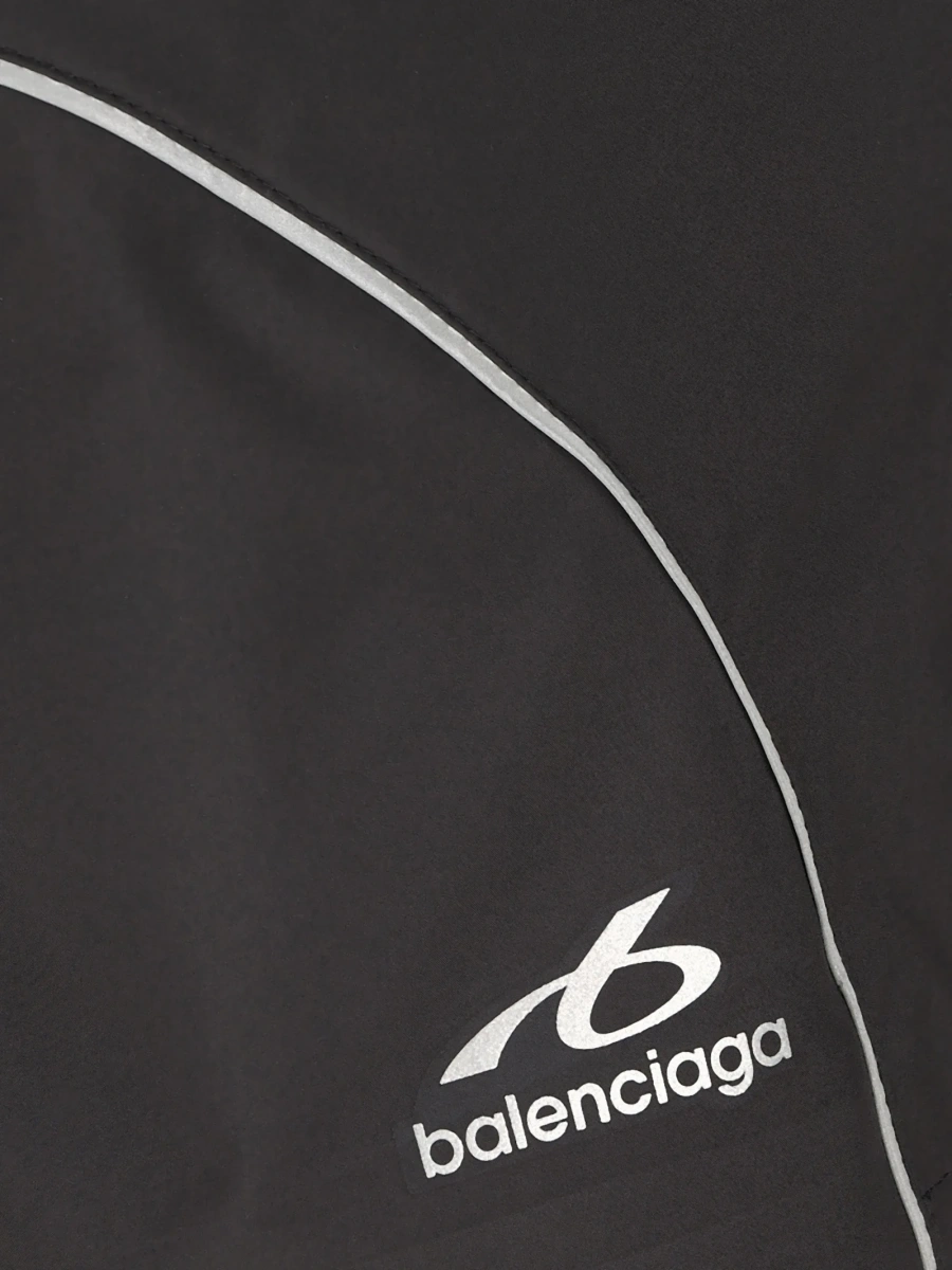 Pantaloni scurti Balenciaga negri - Img 4