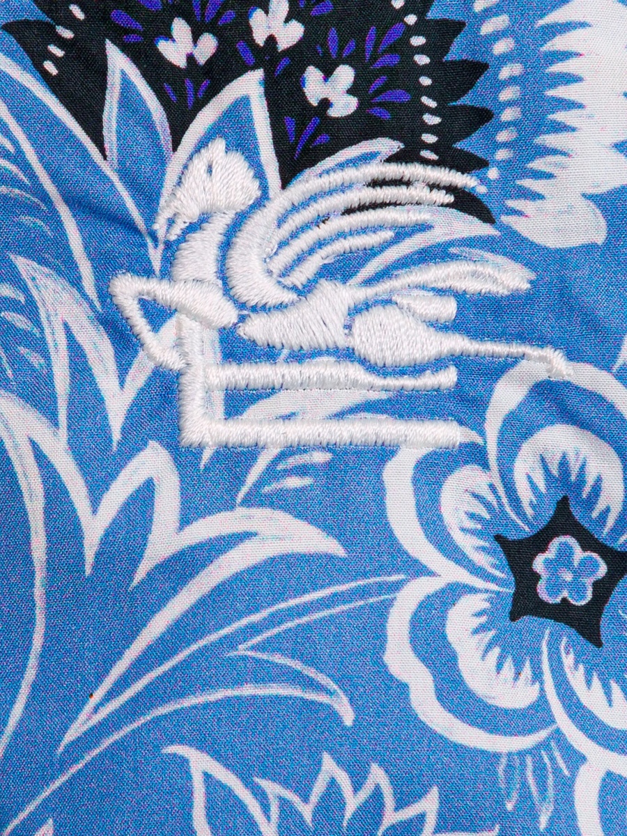 Pantaloni scurti ETRO albastri - Img 3
