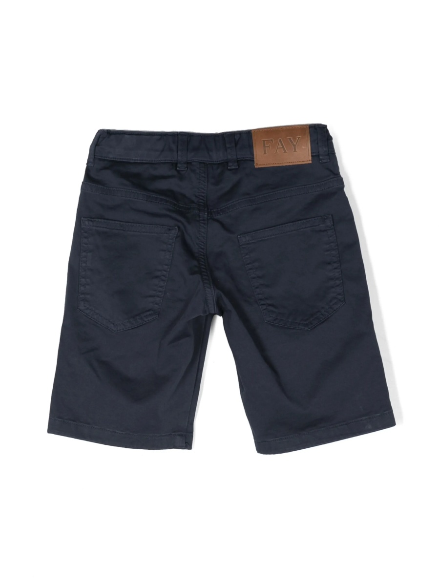 Pantaloni scurti Fay albastri - Img 2