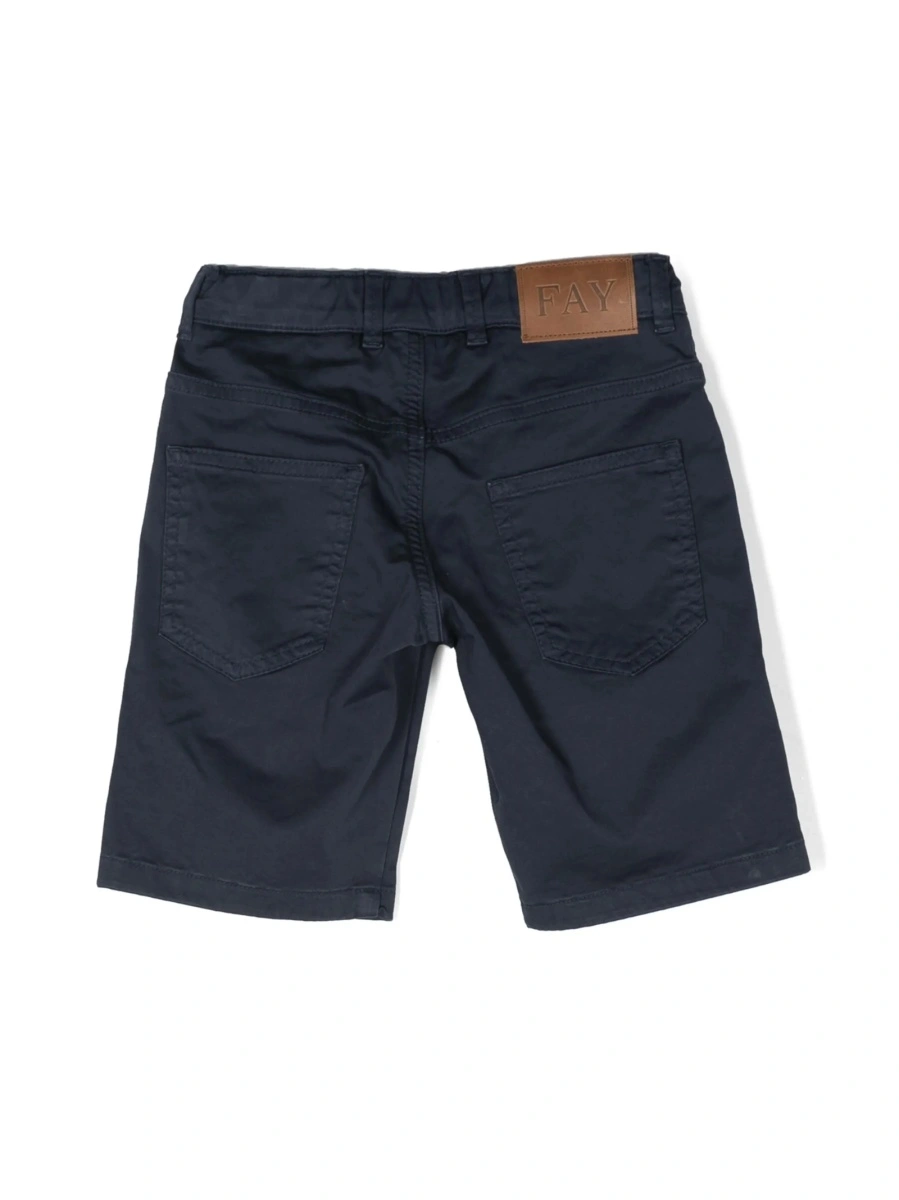 Pantaloni scurti Fay albastri - Img 2