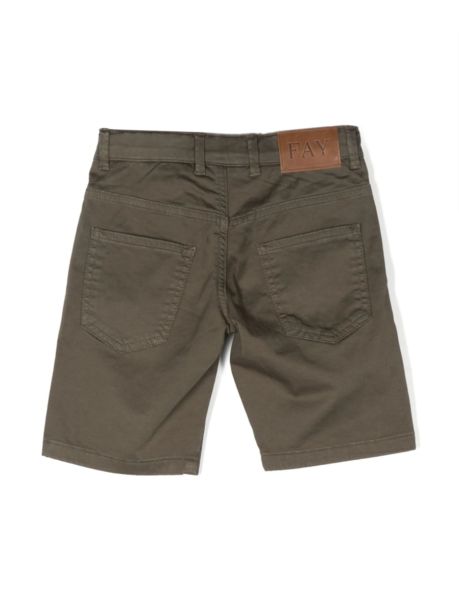Pantaloni scurti Fay verzi - Img 2