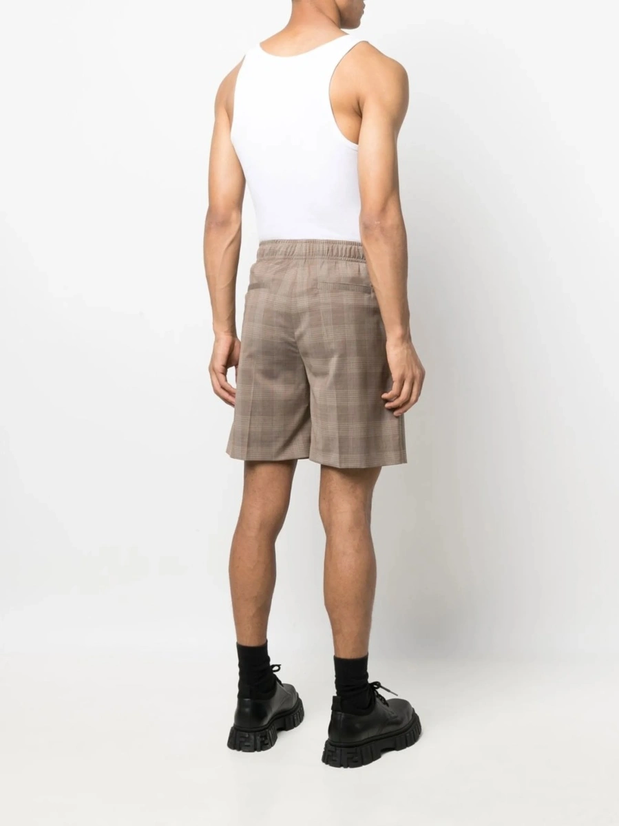 Pantaloni scurti Givenchy neutri din spandex/elastan si poliamida - Img 4