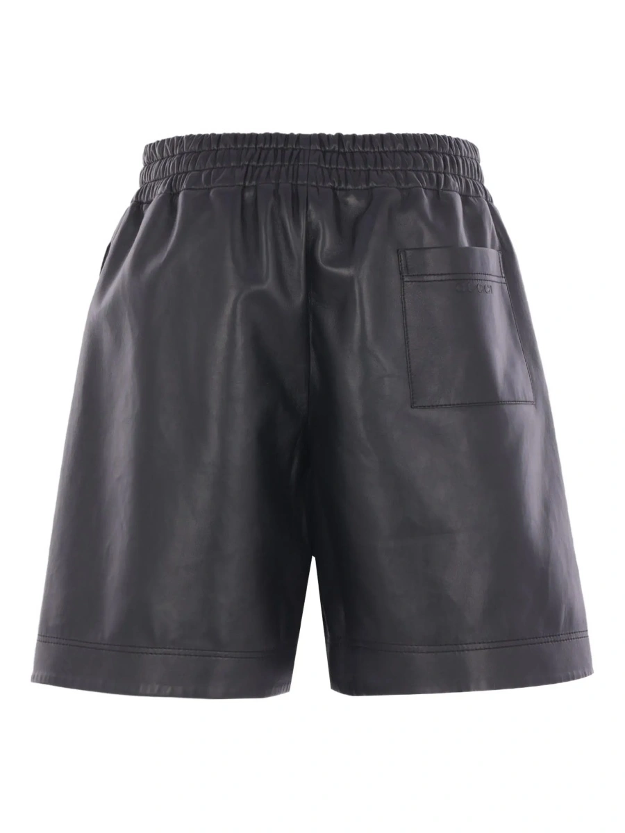 Pantaloni scurti Gucci negri - Img 4