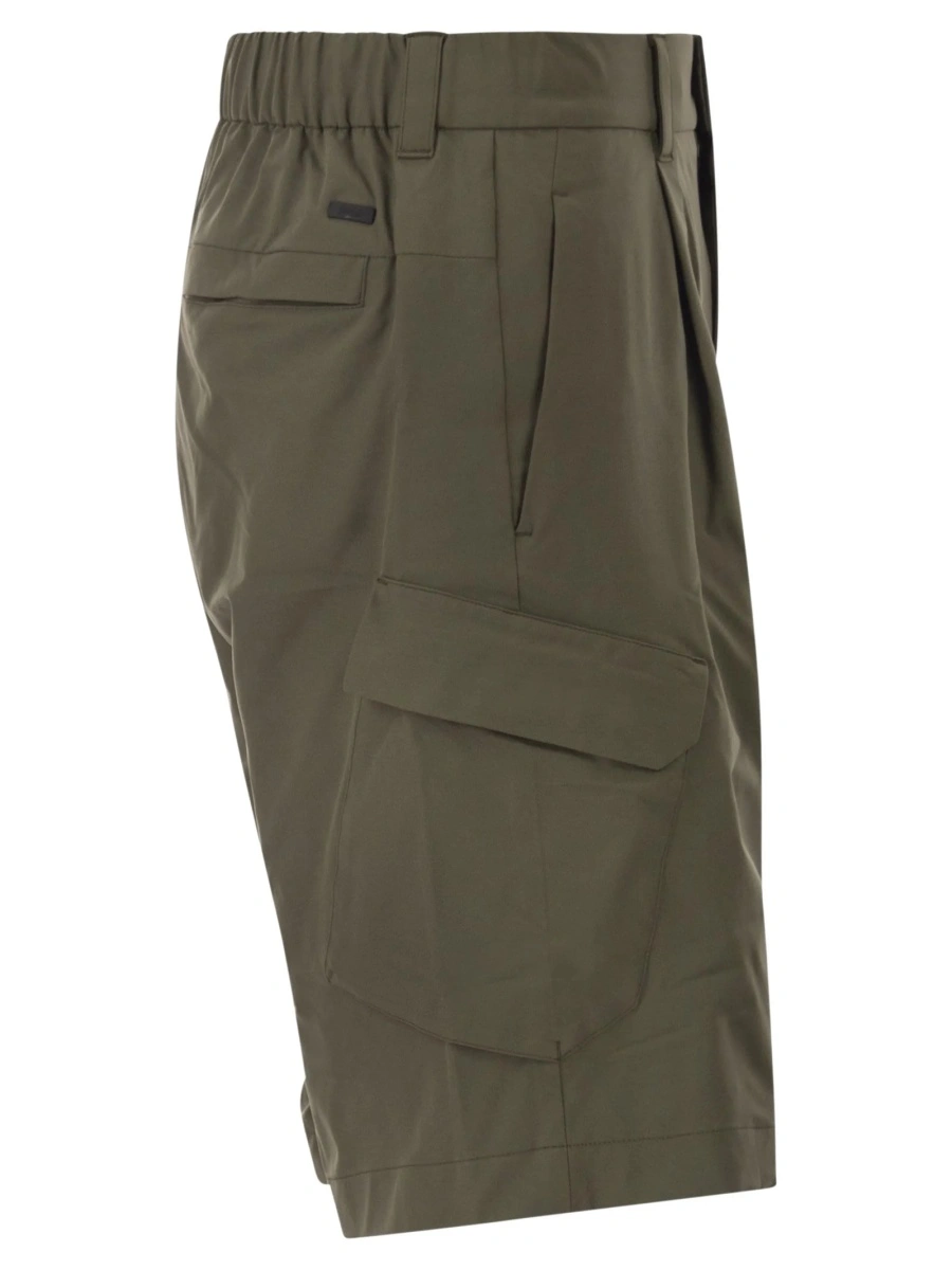 Pantaloni scurti Herno verzi - Img 3