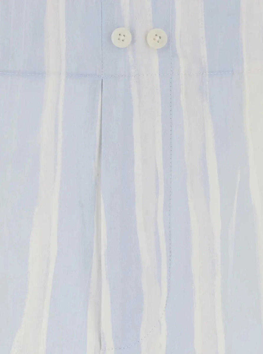 Pantaloni scurti JACQUEMUS albastri din bumbac - Img 3