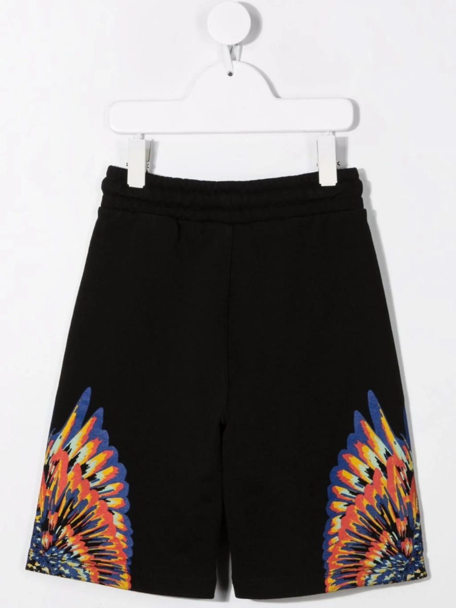 Pantaloni scurti Marcelo Burlon negri - Img 2