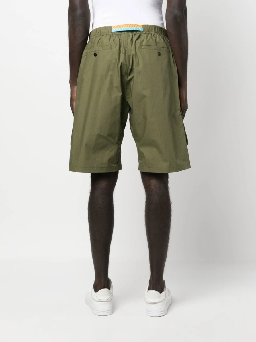 Pantaloni scurti Marcelo Burlon verzi - Img 4