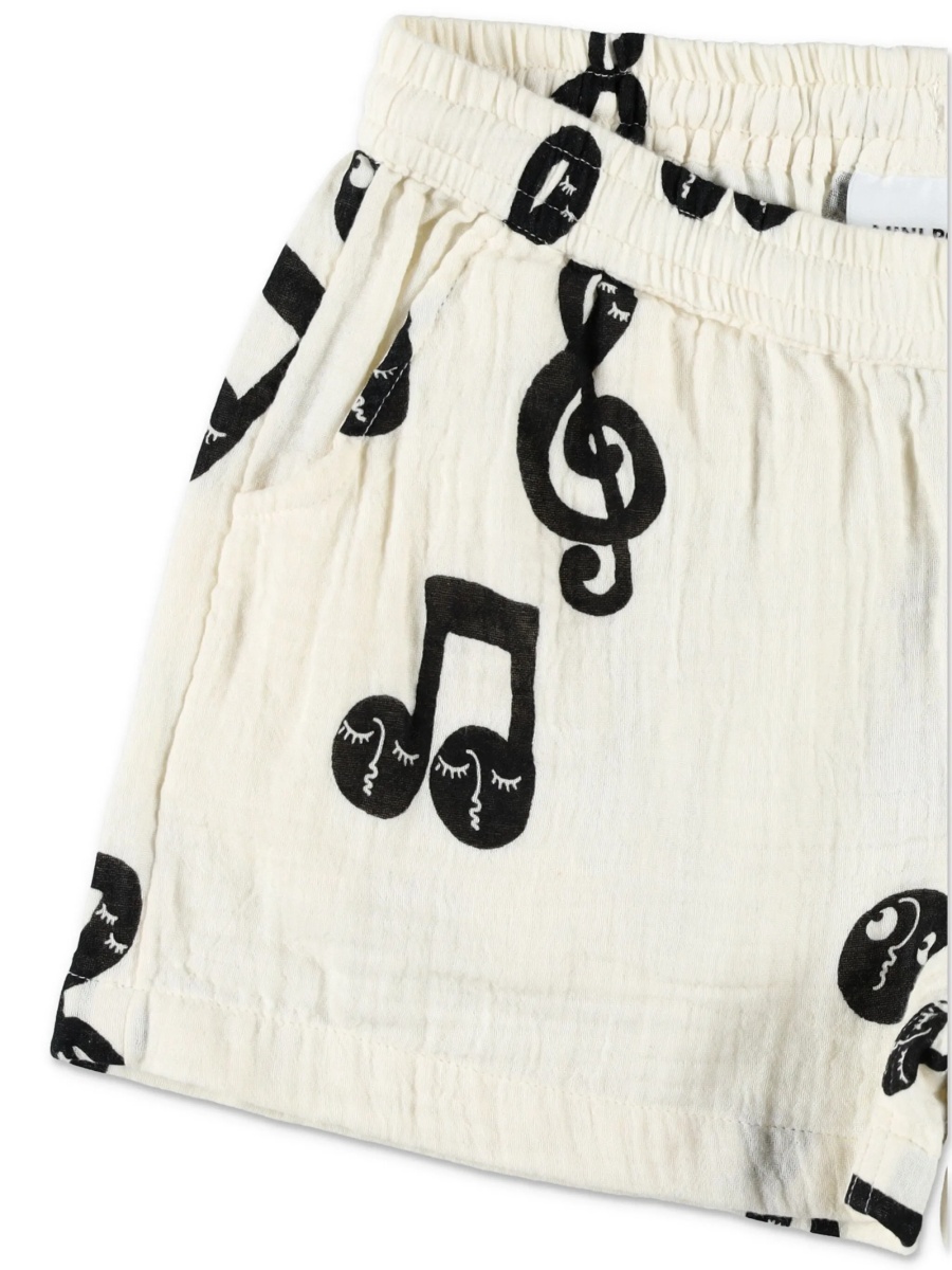 Pantaloni scurti MINI RODINI albi - Img 3