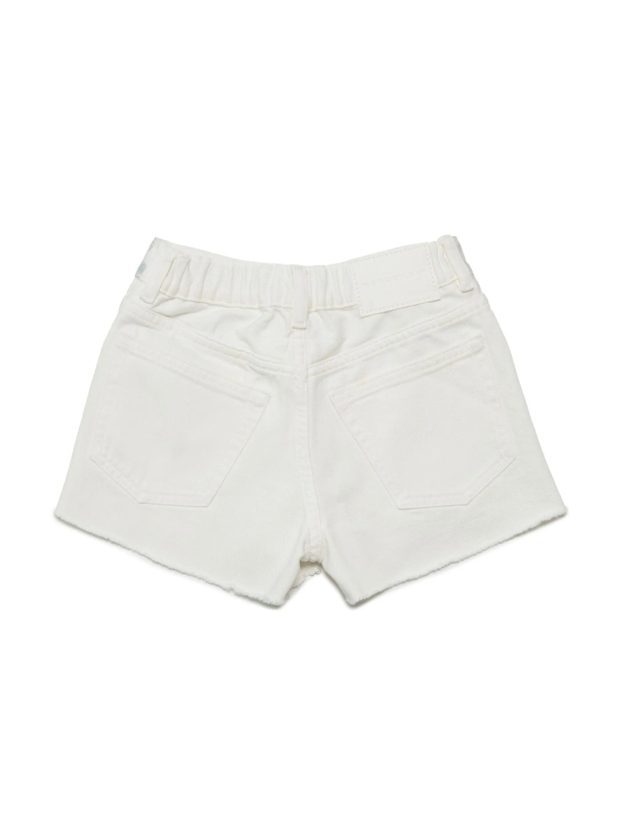 Pantaloni scurti MM6 Maison Margiela albi - Img 2