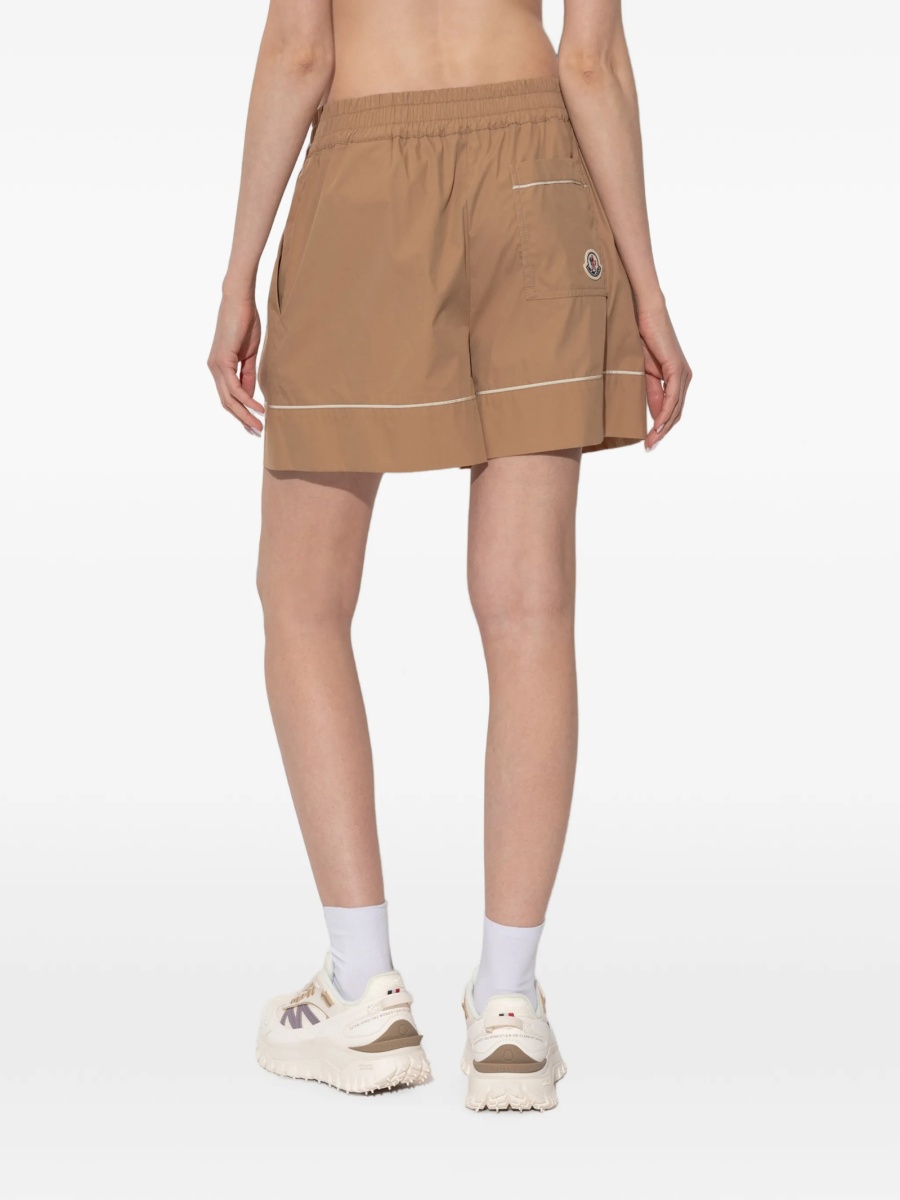 Pantaloni scurti Moncler maro - Img 4