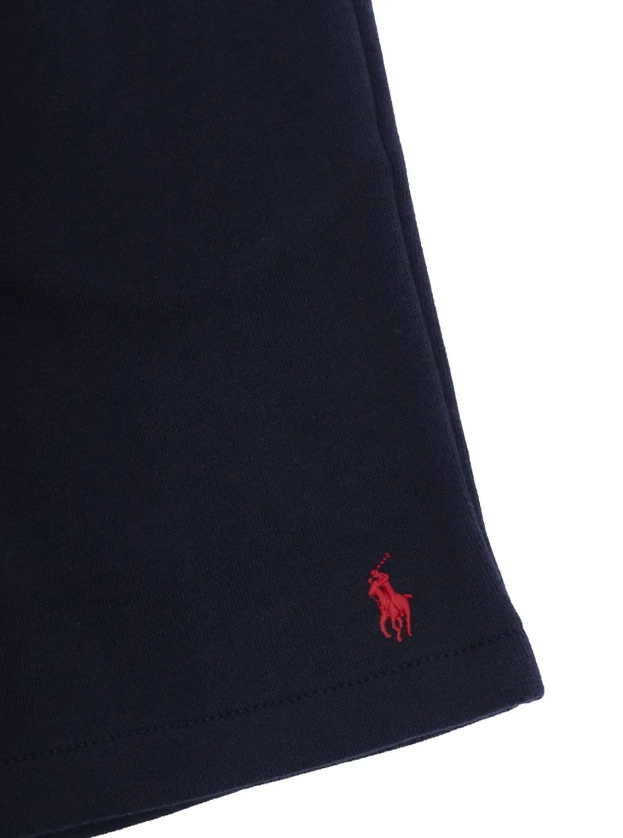 Pantaloni scurti Ralph Lauren albastri din bumbac - Img 3