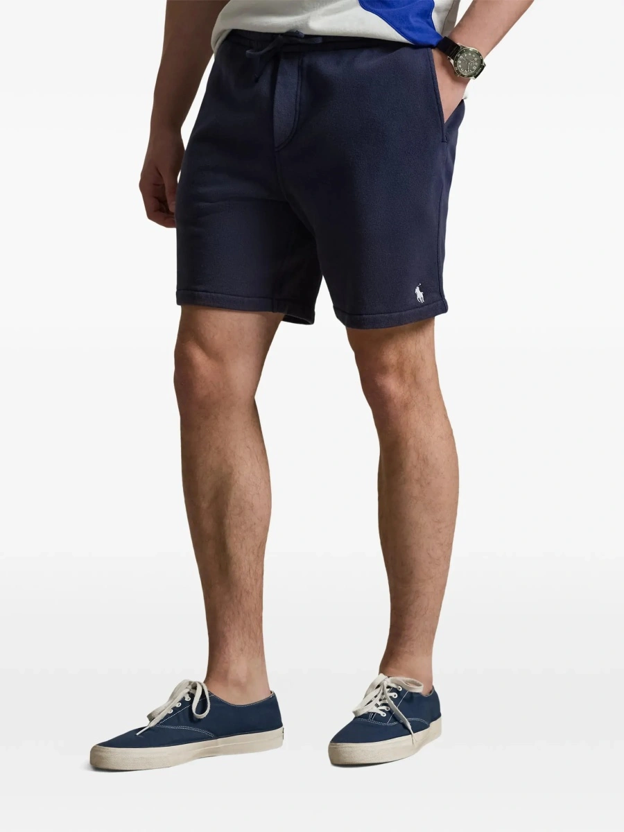 Pantaloni scurti Ralph Lauren albastri din bumbac - Img 5