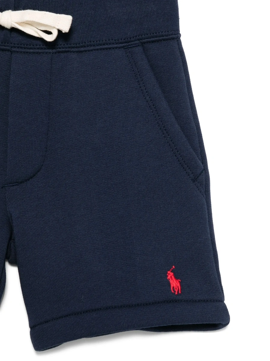 Pantaloni scurti Ralph Lauren albastri din bumbac - Img 5