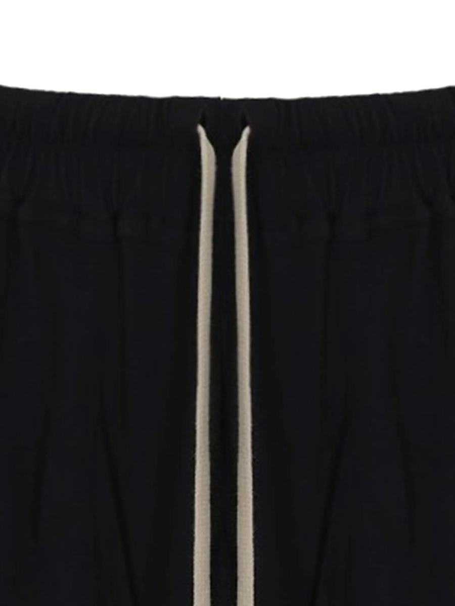 Pantaloni scurti RICK OWENS LILIES negri - Img 2