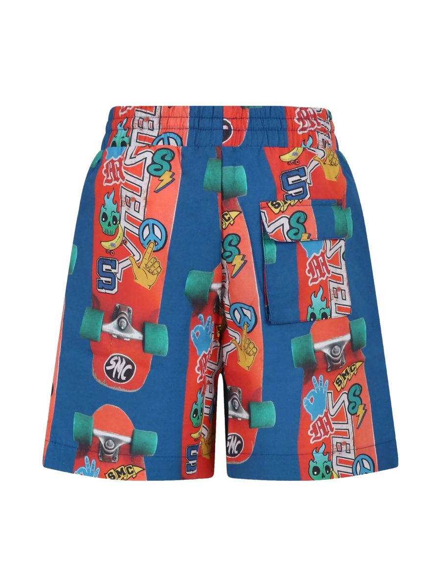 Pantaloni scurti Stella McCartney albastri - Img 2