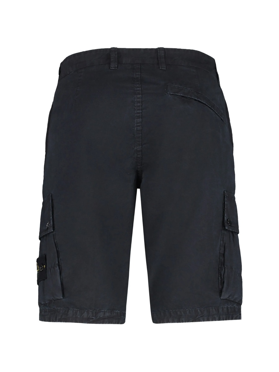 Pantaloni scurti Stone Island albastri - Img 2
