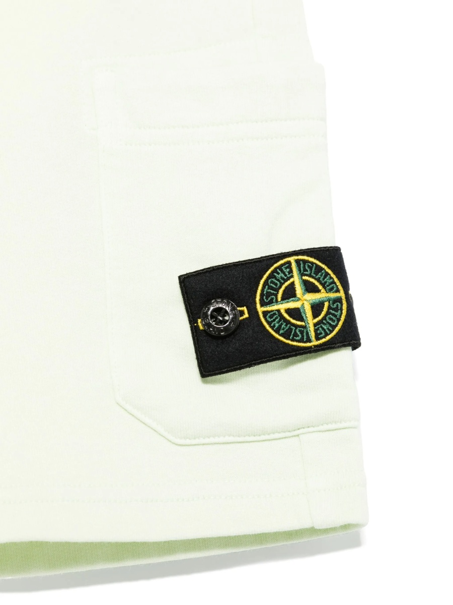 Pantaloni scurti Stone Island verzi - Img 3