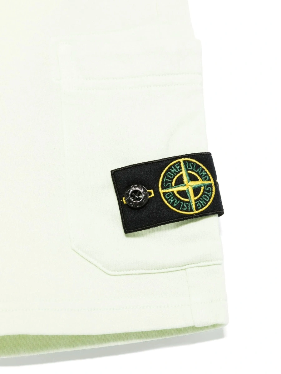 Pantaloni scurti Stone Island verzi - Img 3
