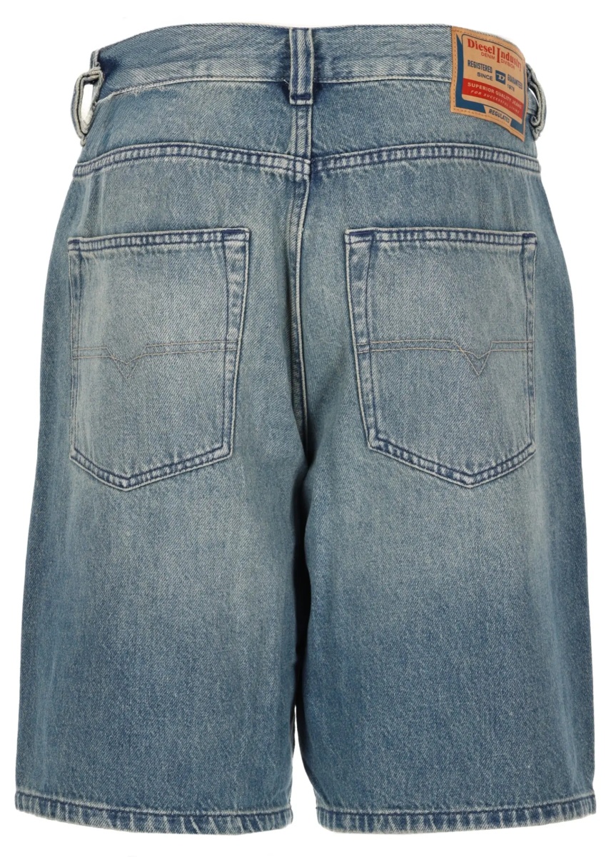 Pantaloni Shorts In Denim - Img 3