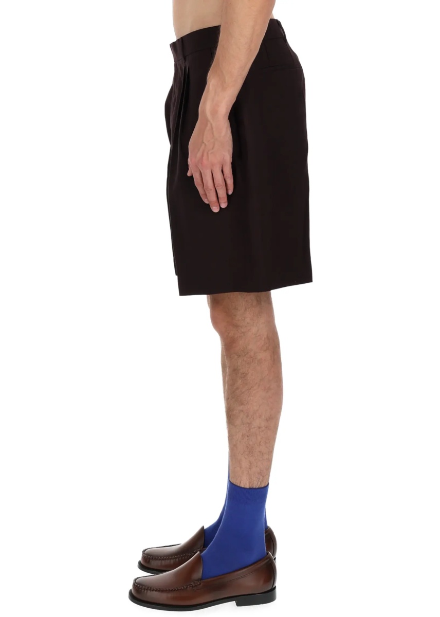 Pantaloni Shorts In Lino - Img 4