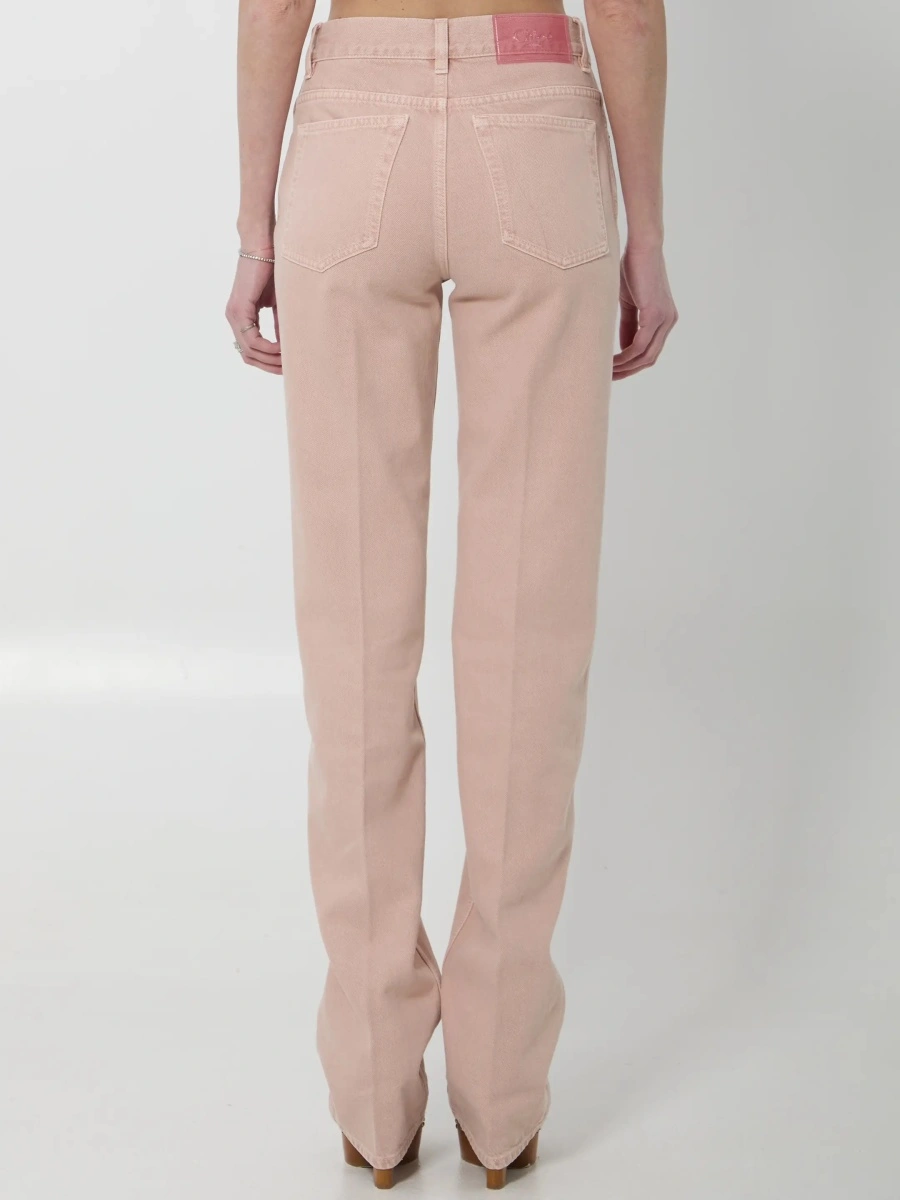 Pantaloni Straight Leg Jeans In Denim - Img 4
