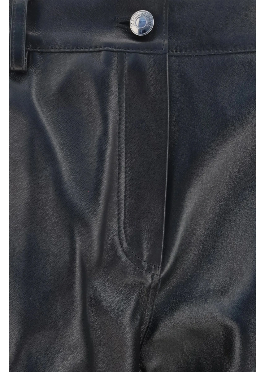 Pantaloni Straight-leg leather Pants - Img 3