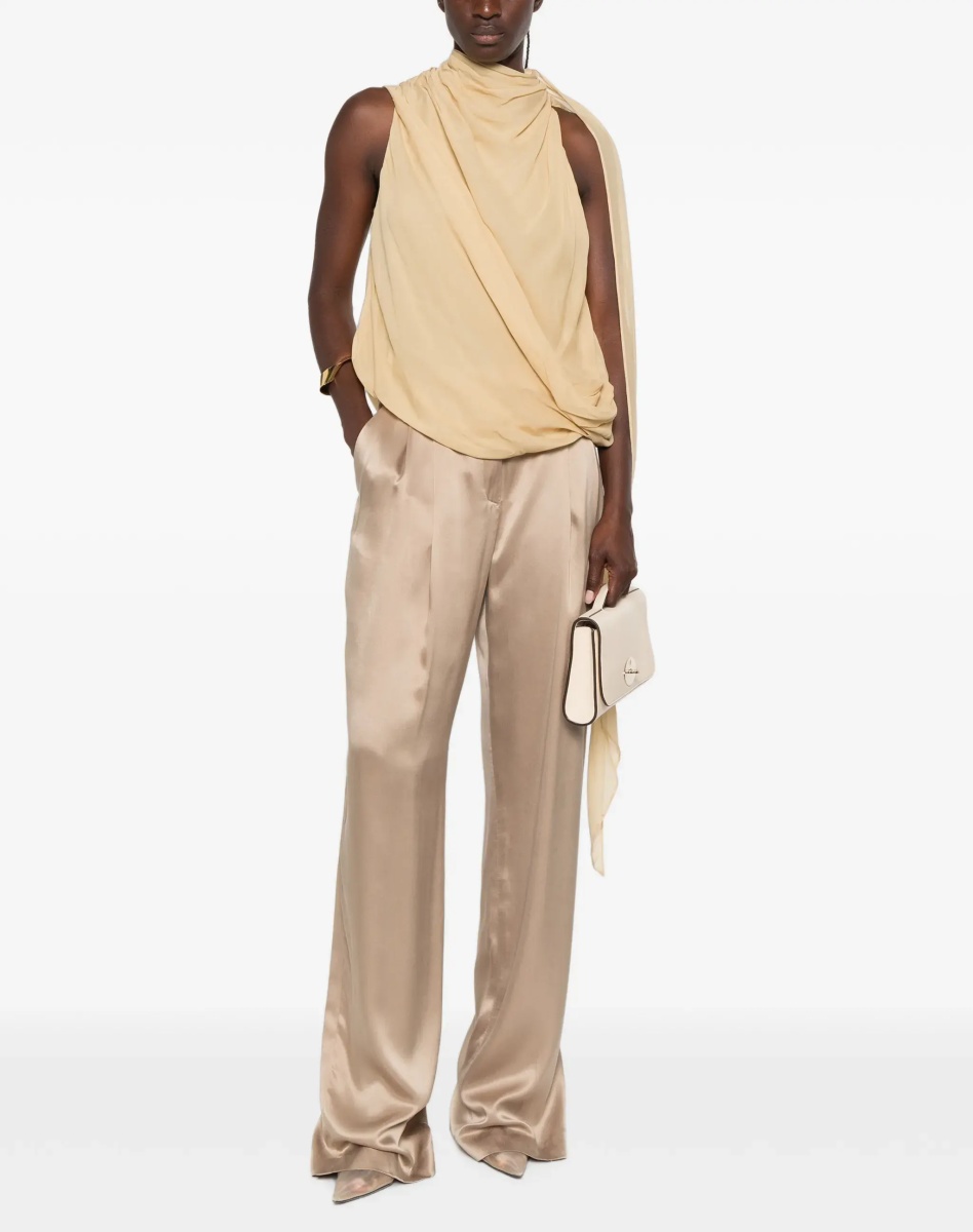 Pantaloni Straight silk Pants - Img 4