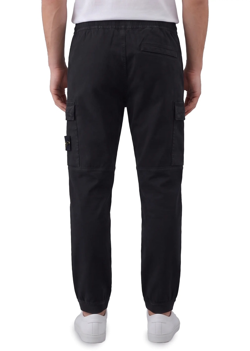 Pantaloni Stretch Aged-Effect Pants - Img 3