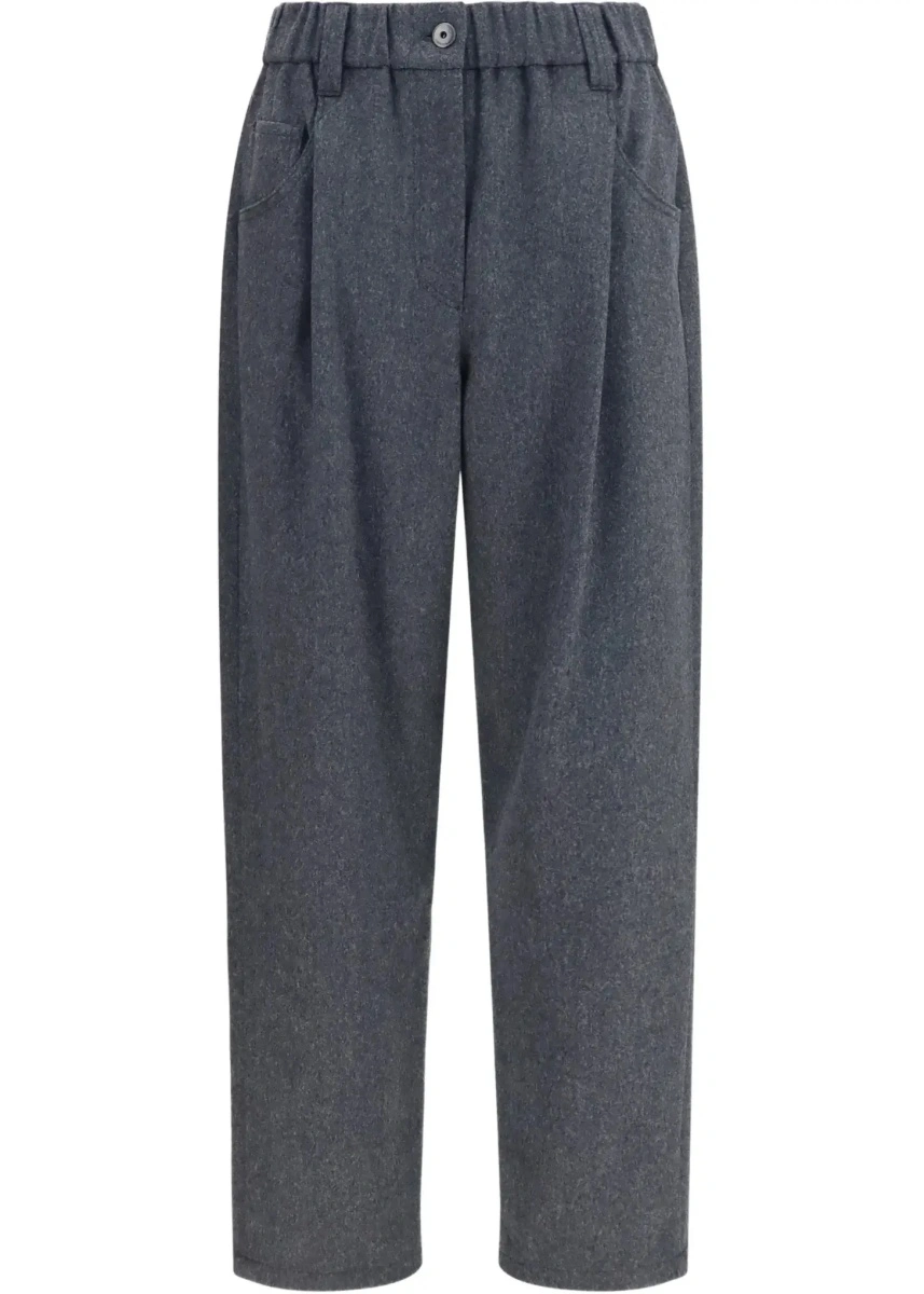 Pantaloni Stretch wool Pants - Img 6