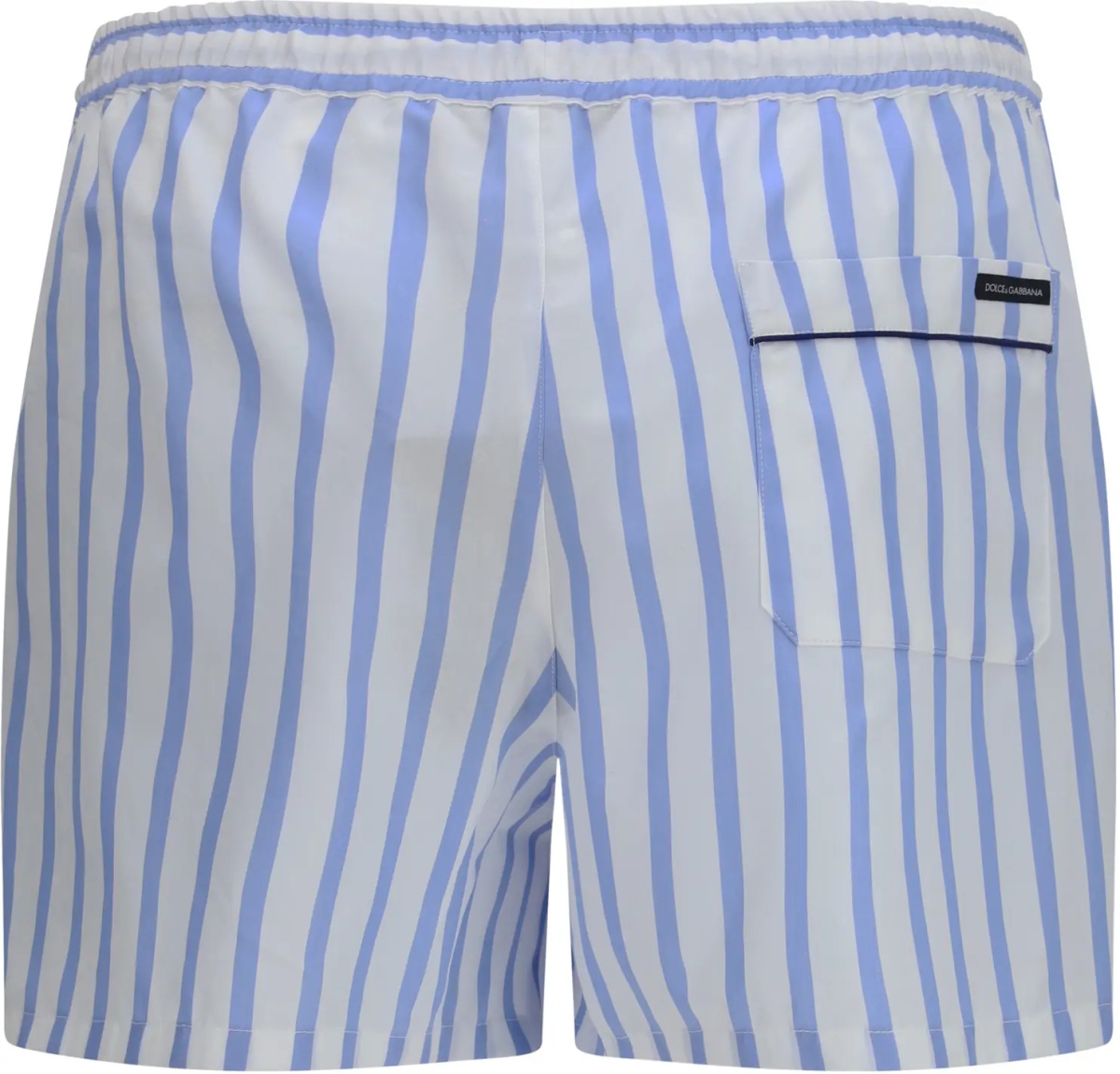 Pantaloni Striped poplin Bermuda Shorts - Img 2