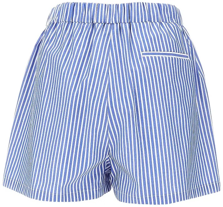 Pantaloni Striped poplin shorts - Img 3