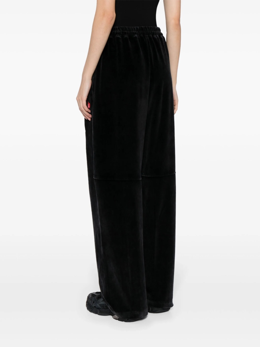 Pantaloni talie inalta Alexander Wang gri din bumbac si polyester - Img 4