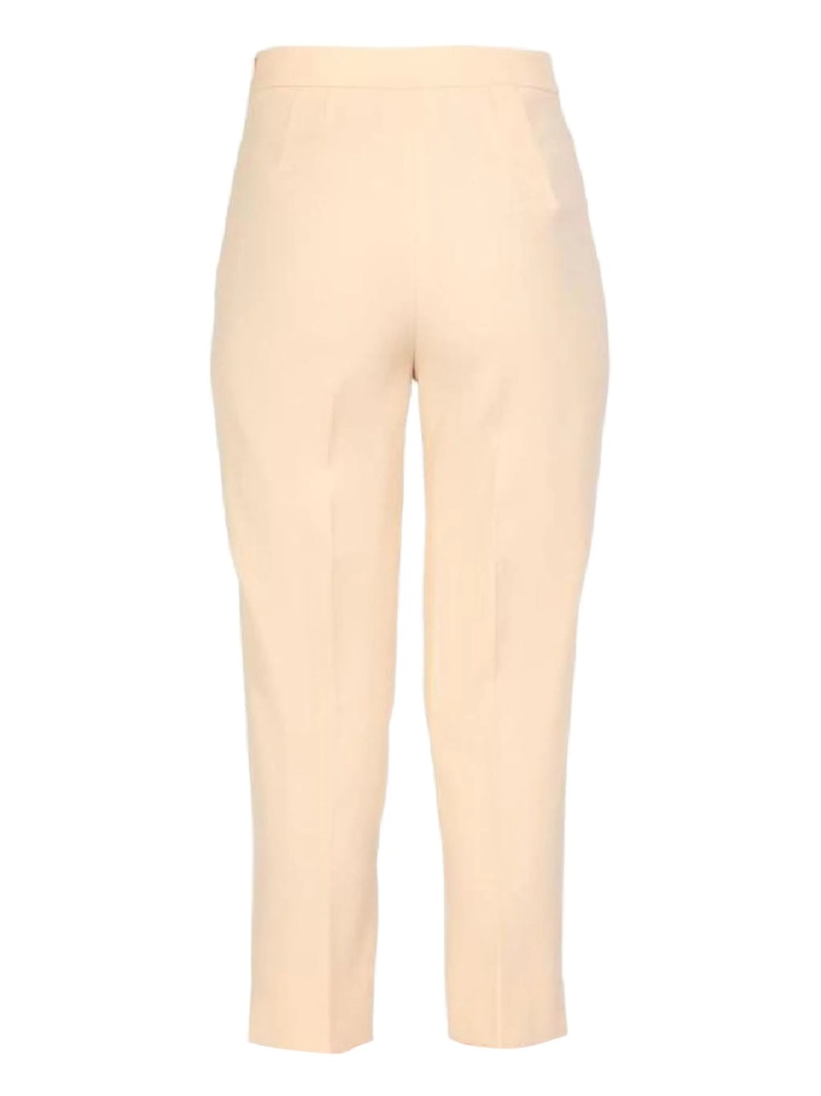 Pantaloni talie inalta LOVE Moschino neutri - Img 3