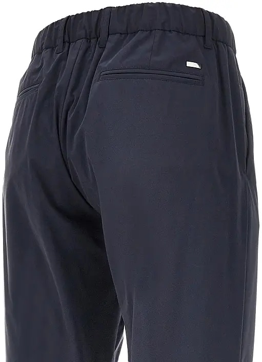 Pantaloni Technical poplin pants with drawstring - Img 4