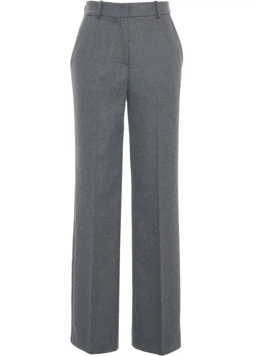Pantaloni Trousers with pressed creases in wool - Img 2