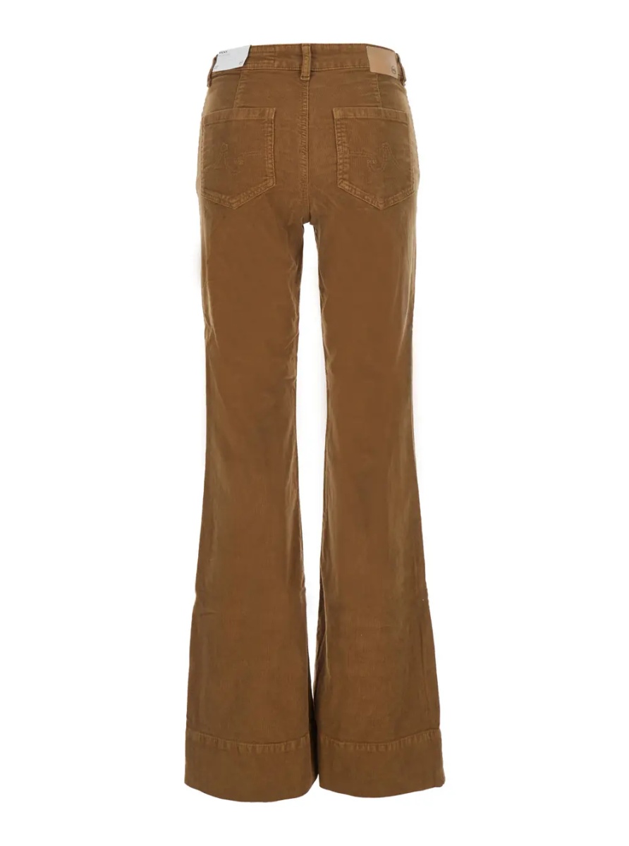 Pantaloni Vicky High Rise Flare Pants with high waist and flared leg Beige women - Img 2