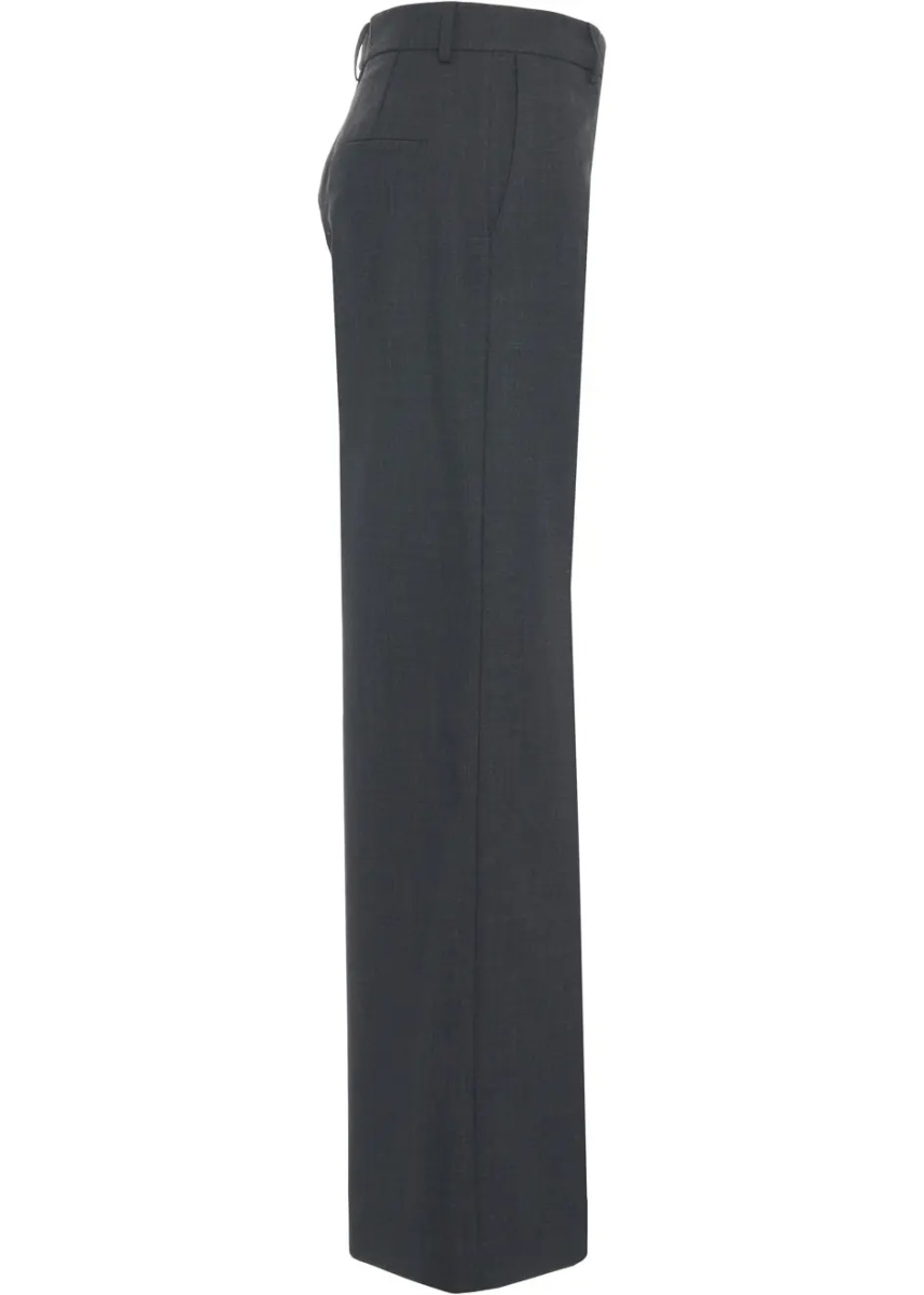Pantaloni Wide-leg trousers in wool blend - Img 3