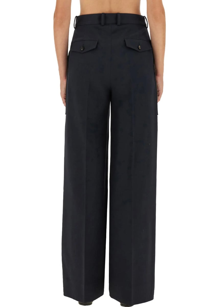 Pantaloni Wool And Cotton Pants - Img 3