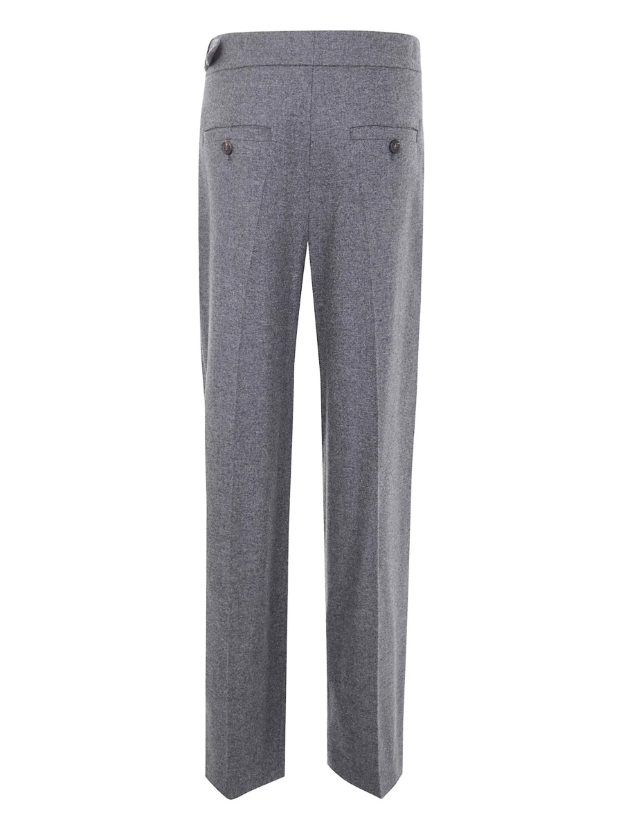 Pantaloni Wool pants with belt - Img 2